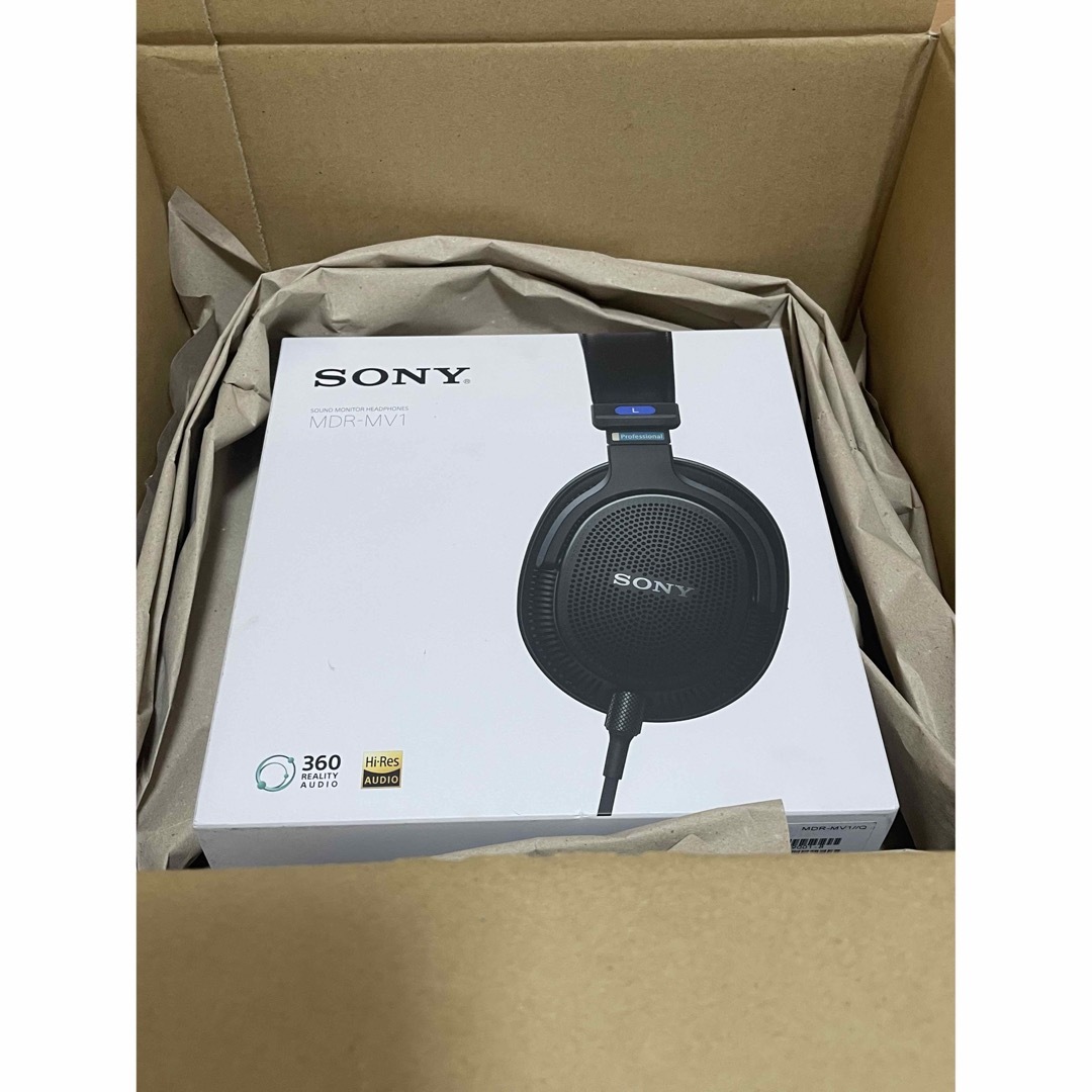 SONY モニターヘッドフォン ブラック MDR MV1新品・未開封 特価