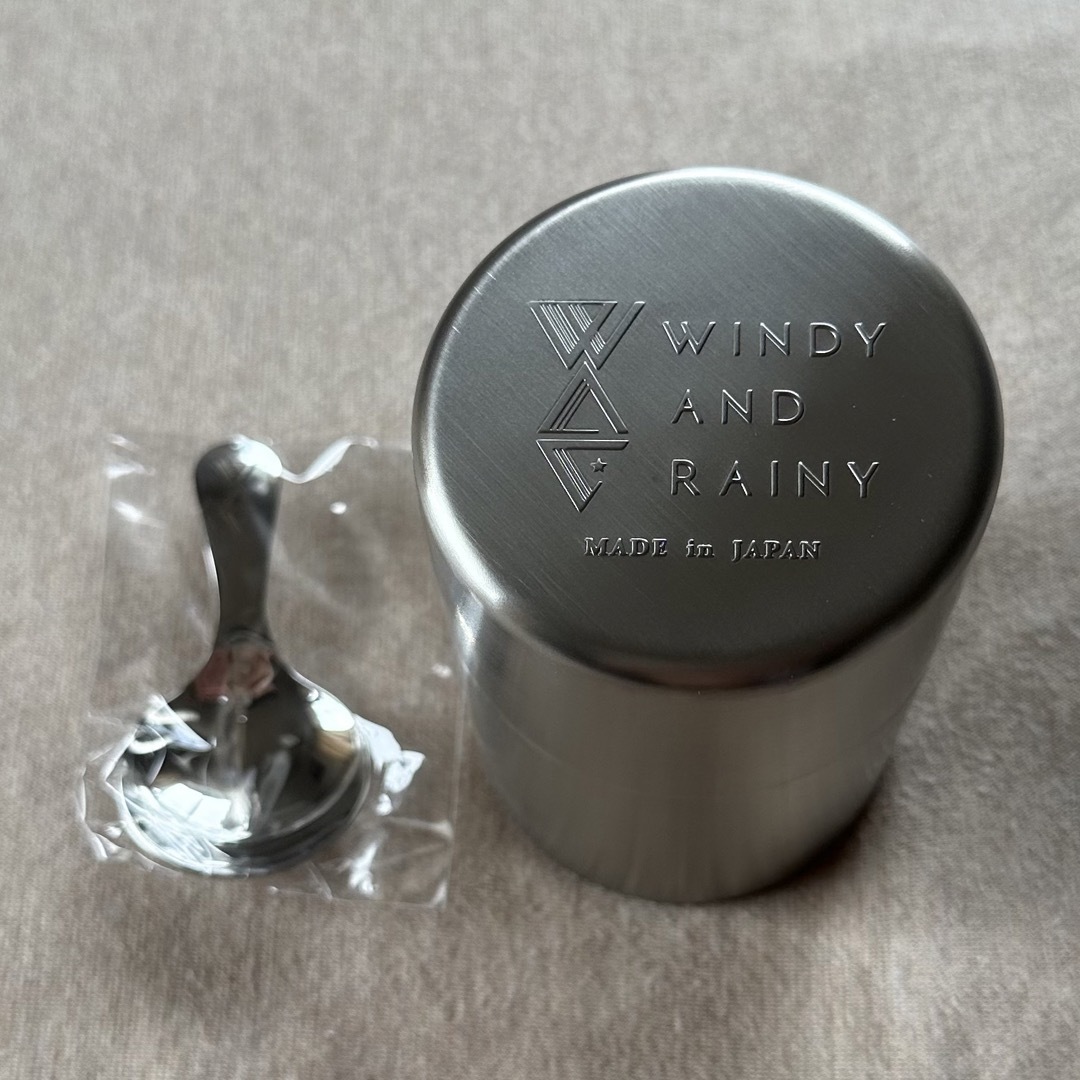 新品 WINDY AND RAINY コーヒー キャニスター スプーン セット