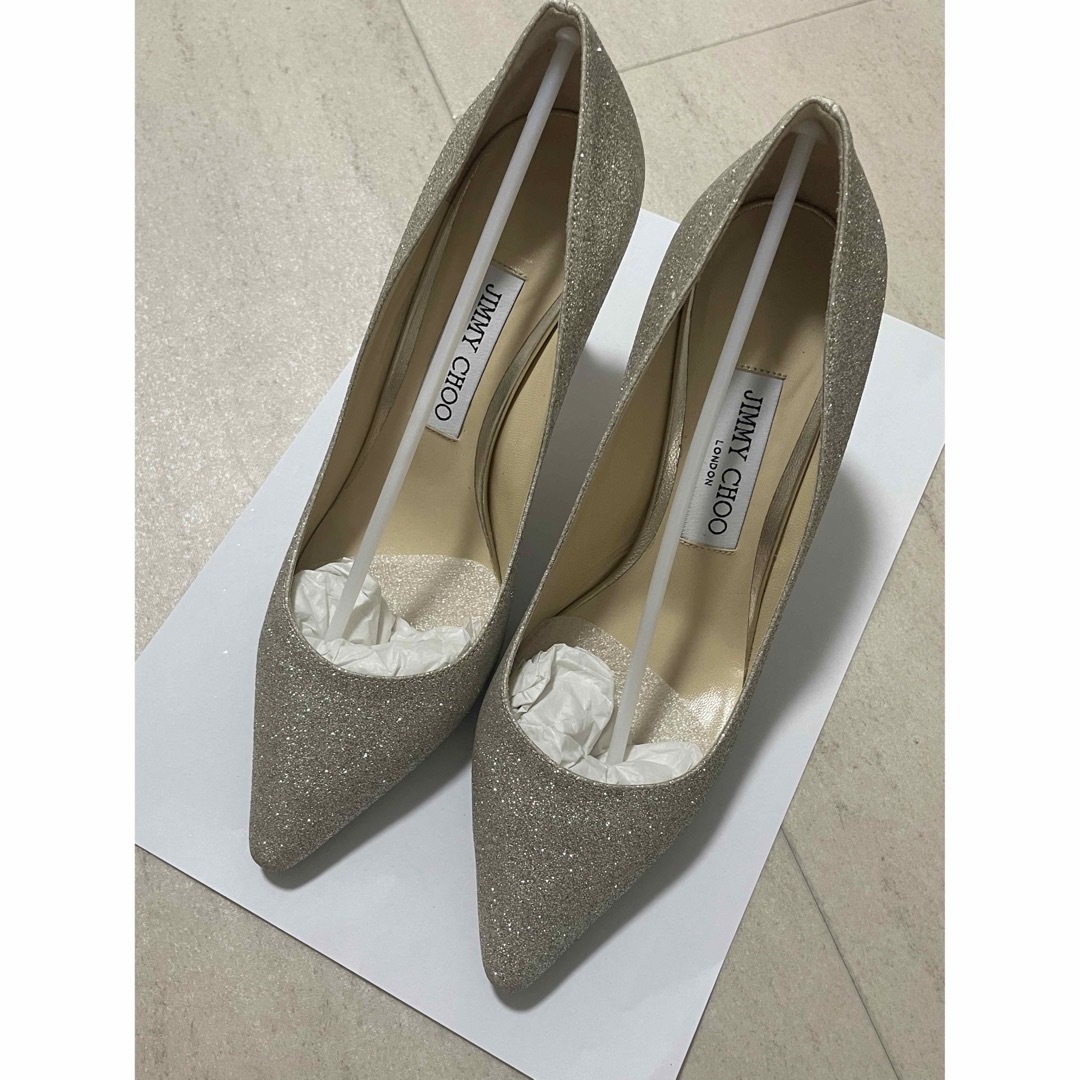 美品】JIMMY CHOO ROMY85 371/2 24.5cm-