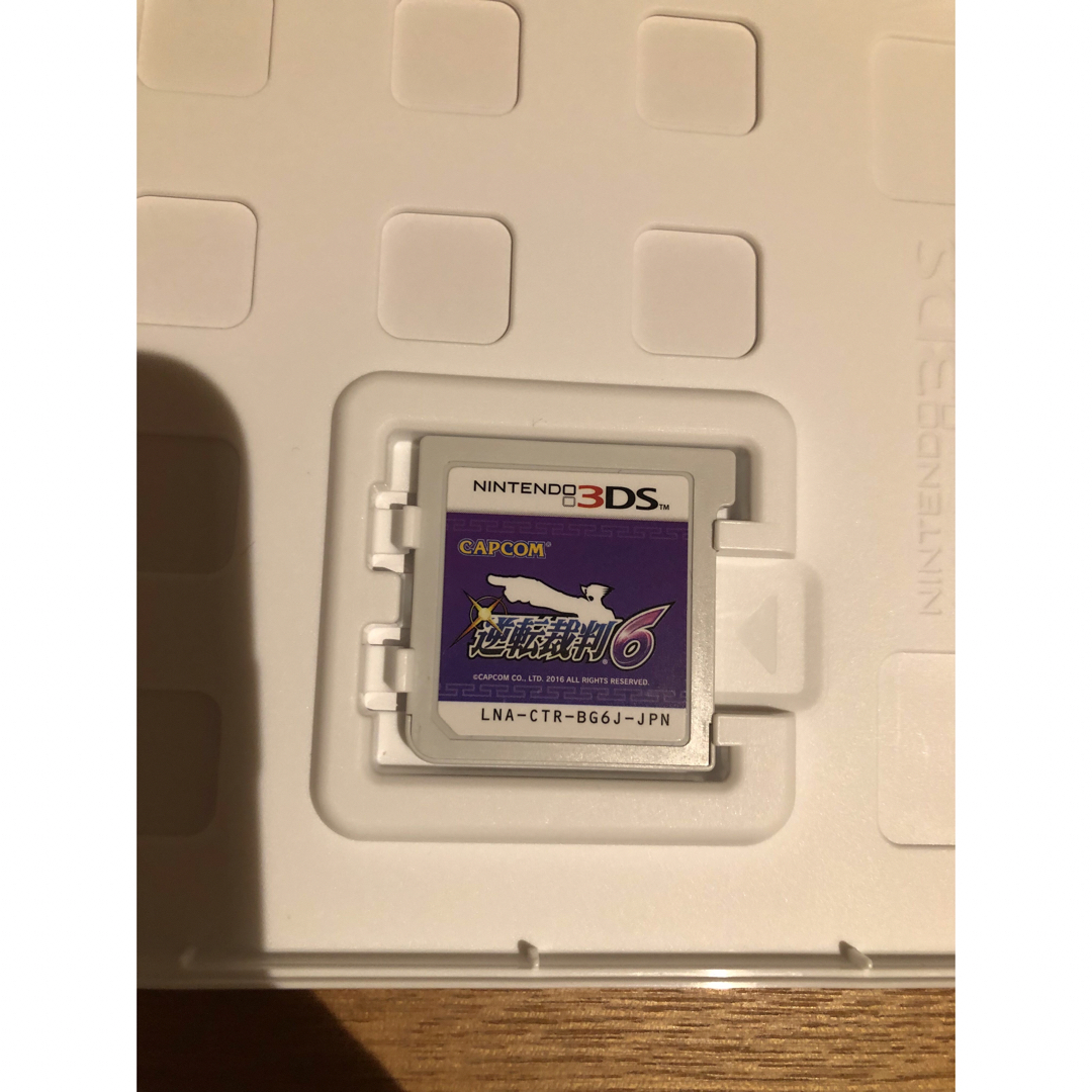 CAPCOM(カプコン)の逆転裁判6 3DS 中古 エンタメ/ホビーのゲームソフト/ゲーム機本体(携帯用ゲームソフト)の商品写真