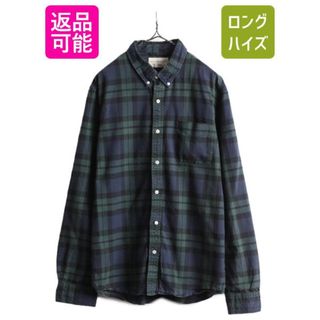 ラルフローレン(Ralph Lauren)のデニム&サプライ ラルフローレン ブラックウォッチ ボタンダウン シャツ XL(シャツ)