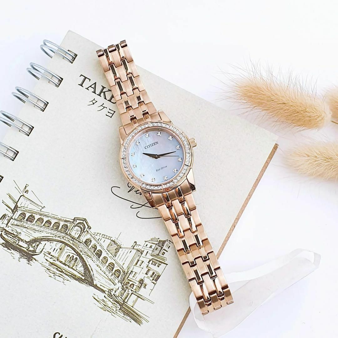 CITIZEN - 定価約5.4万円 シチズン 腕時計 レディース ソーラー
