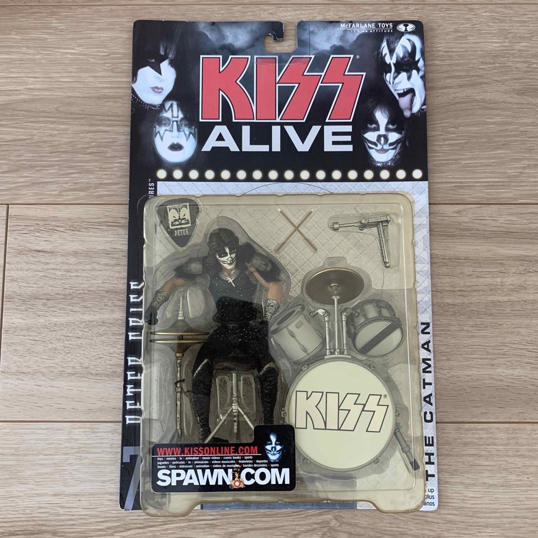 KISS ALIVE フィギュア セット SPAWN キッス バンド アメコミ