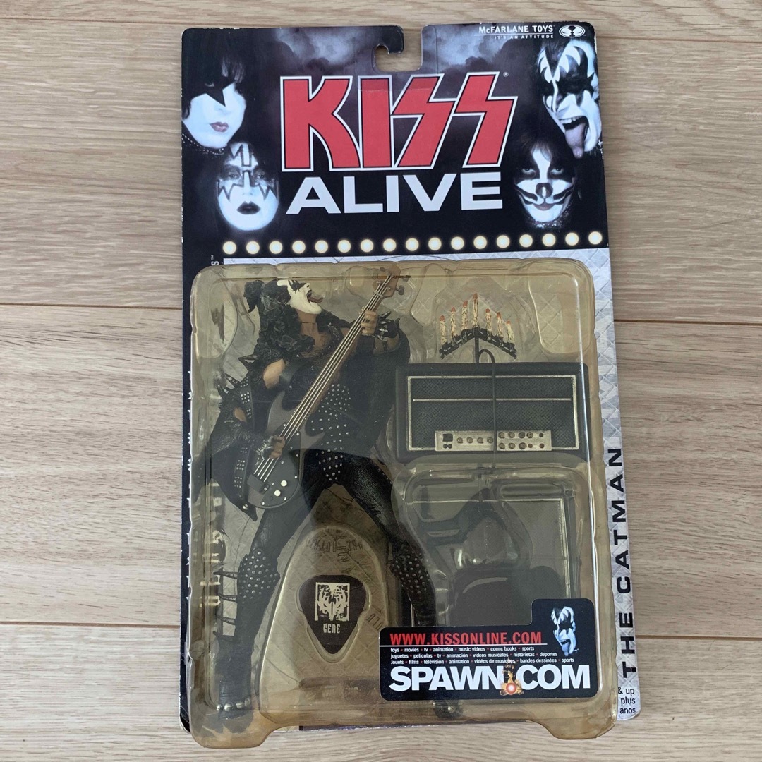 KISS ALIVE フィギュア セット SPAWN キッス バンド アメコミ