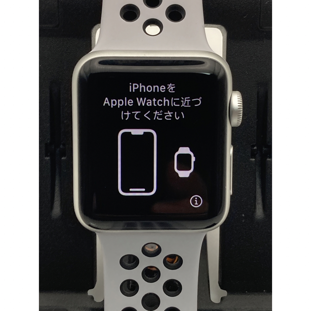 Apple Watch(アップルウォッチ)のAPPLE WATCH3 NIKE+ 38cm メンズの時計(腕時計(デジタル))の商品写真