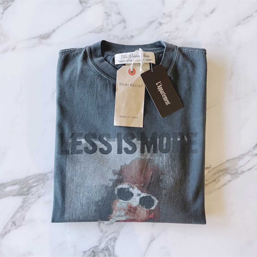 REMI RELIEF レミレリーフ LESS IS MORE L/S T-SH