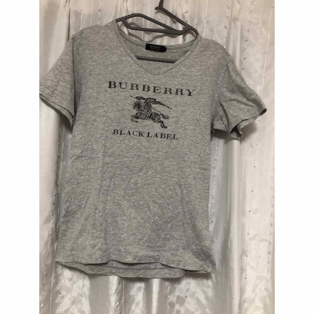 BURBERRY BLACK LABEL(バーバリーブラックレーベル)のバーバリーティーシャツsize2 メンズのトップス(Tシャツ/カットソー(半袖/袖なし))の商品写真