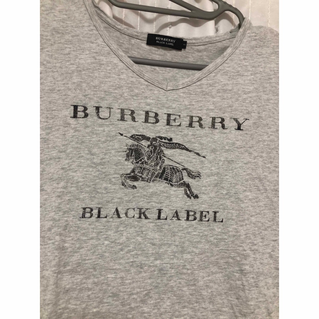 BURBERRY BLACK LABEL(バーバリーブラックレーベル)のバーバリーティーシャツsize2 メンズのトップス(Tシャツ/カットソー(半袖/袖なし))の商品写真