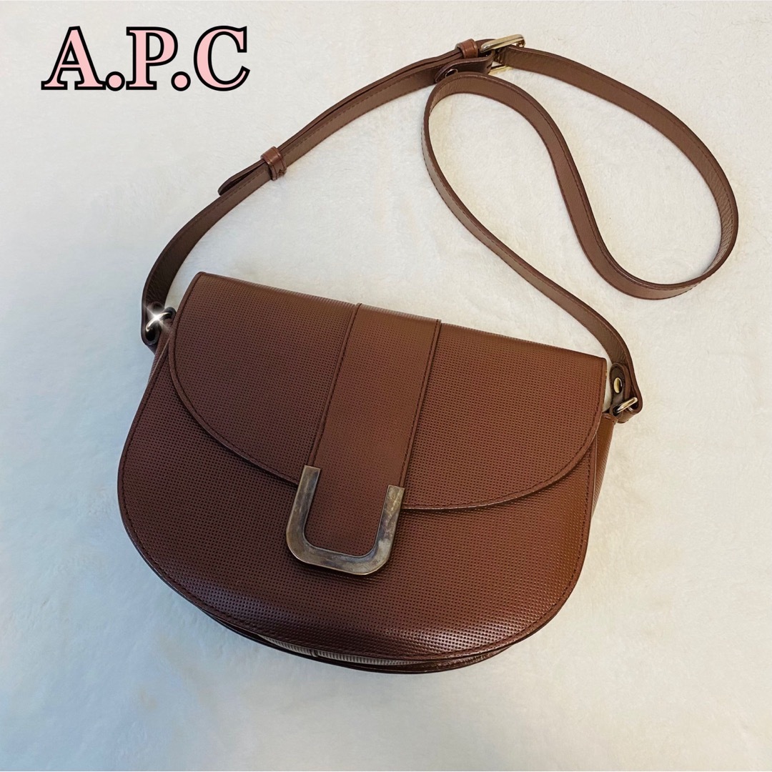 A.P.C ショルダー バッグ ブラック SAC LOUISETTE　20A