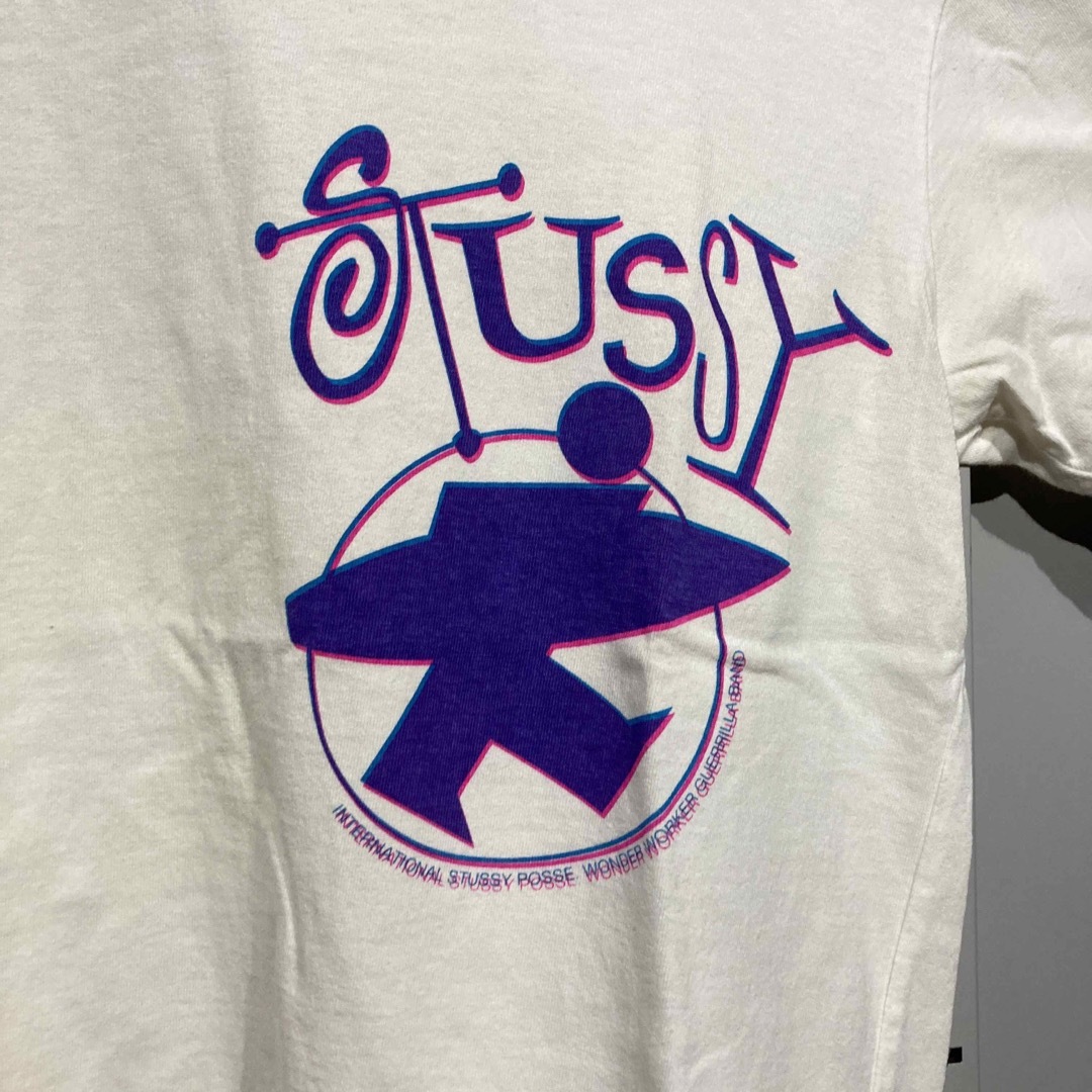 【即完売 L】ステューシー stussy 両面プリント IST Tシャツ 白.