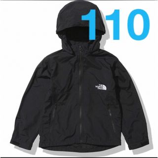 ザノースフェイス(THE NORTH FACE)のノースフェイス　コンパクトジャケット　キッズ　ブラック　黒　110(ジャケット/上着)