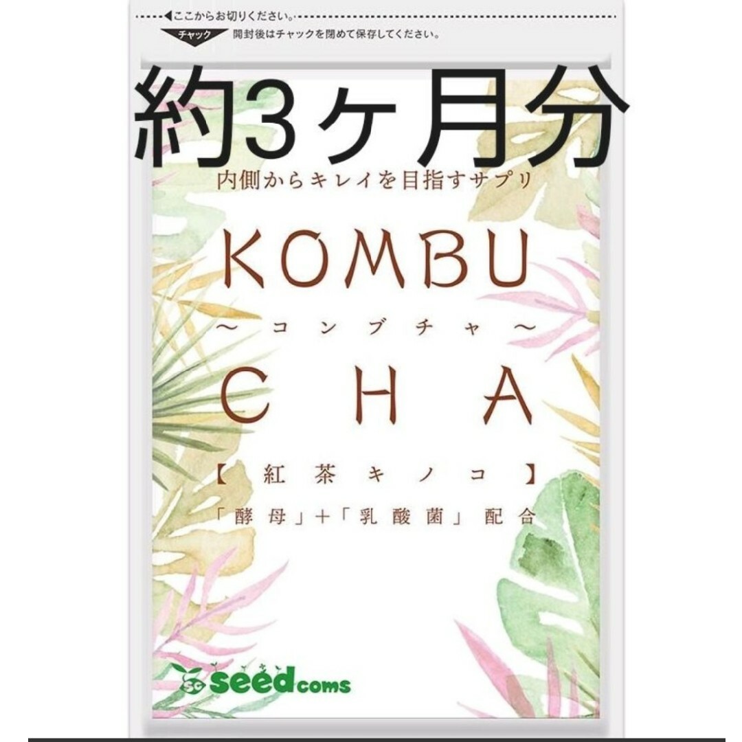 コンブチャ約3ヶ月分 KOMBUCHA 菌活 麹 腸活 ダイエットサプリ