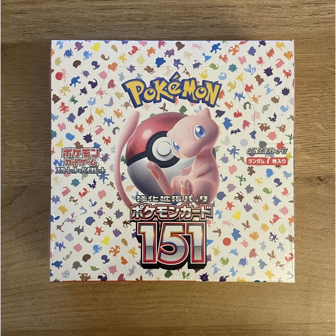 最安値級価格 ポケモンカード 151 BOX シュリンク付き Box/デッキ