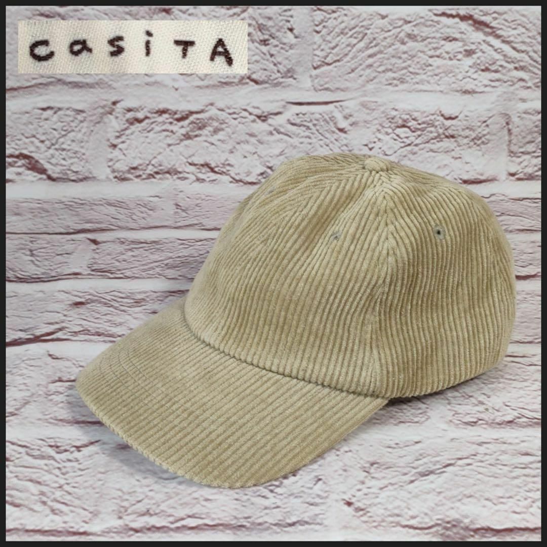 casiTA(カシータ)のcasita　カシータ　キャップ　コーデュロイ　おしゃれ　メンズ　レディース レディースの帽子(キャップ)の商品写真