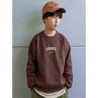 パルグループアウトレット(PAL GROUP OUTLET)の【ブラウン】【CIAOPANIC TYPY】【KIDS】ロゴスウェットプルオーバー(その他)