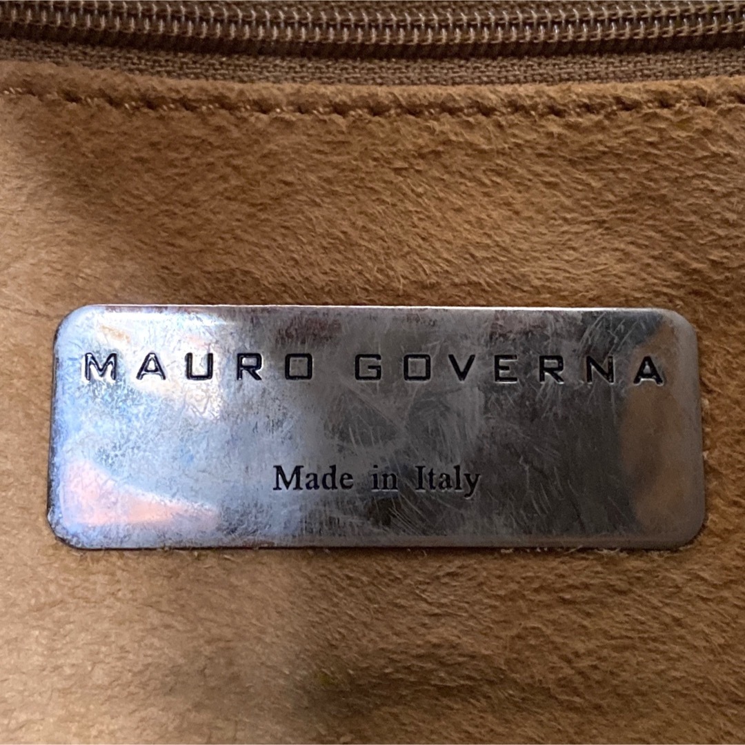 極美品】MAURO GOVERNA ターコイズブルー 2WAYショルダーバッグの通販