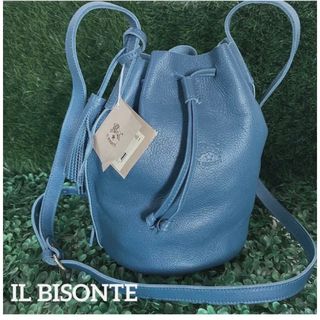 イルビゾンテ(IL BISONTE) ショルダーバッグ(レディース)（グレー/灰色