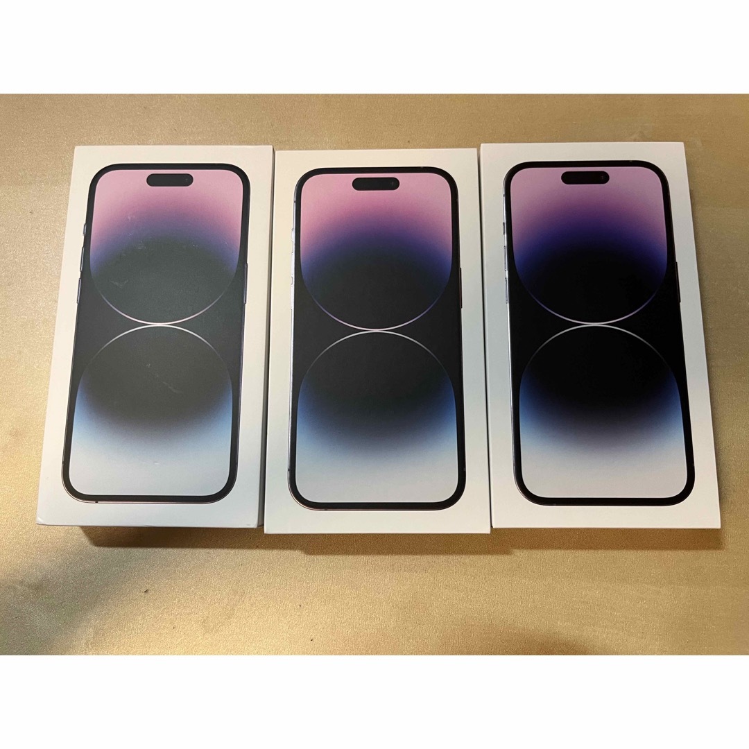 iPhone14 3台　iPhone14　新品未開封