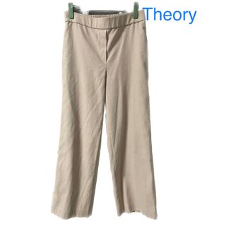 セオリー(theory)のtheory ピンクベージュ　パンツ　サイズ2(カジュアルパンツ)