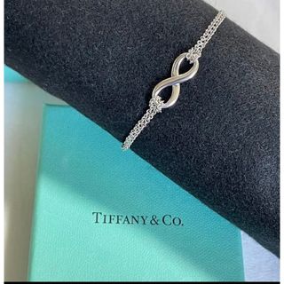 Tiffany\u0026Co． ブレスレット インフィニティ ダブルチェーン