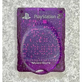 プレイステーション2(PlayStation2)のPS2 メモリーカード 【スパークリングパープル】 8MB プレステ2(その他)