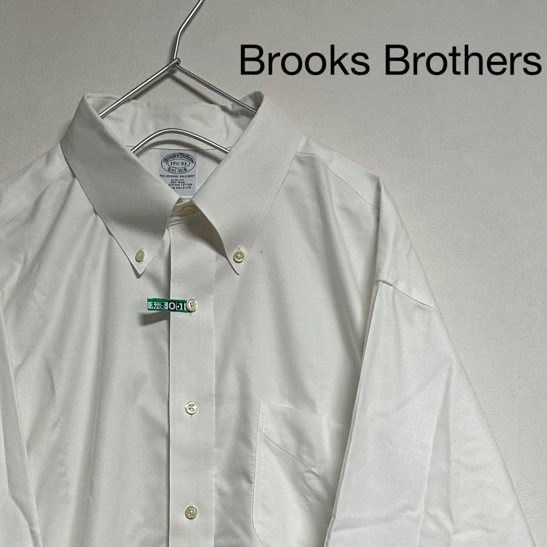 美品 90s Brooks Brothers 長袖BDシャツ ホワイト