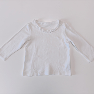 ユニクロ(UNIQLO)のユニクロ 無地 白Tシャツ 80(Ｔシャツ)
