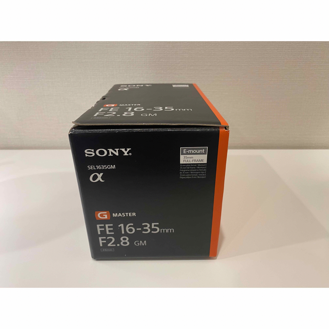 SONY(ソニー)の【美品】SEL1635GM   FE 16-35mm F2.8 GM  SONY スマホ/家電/カメラのカメラ(レンズ(ズーム))の商品写真