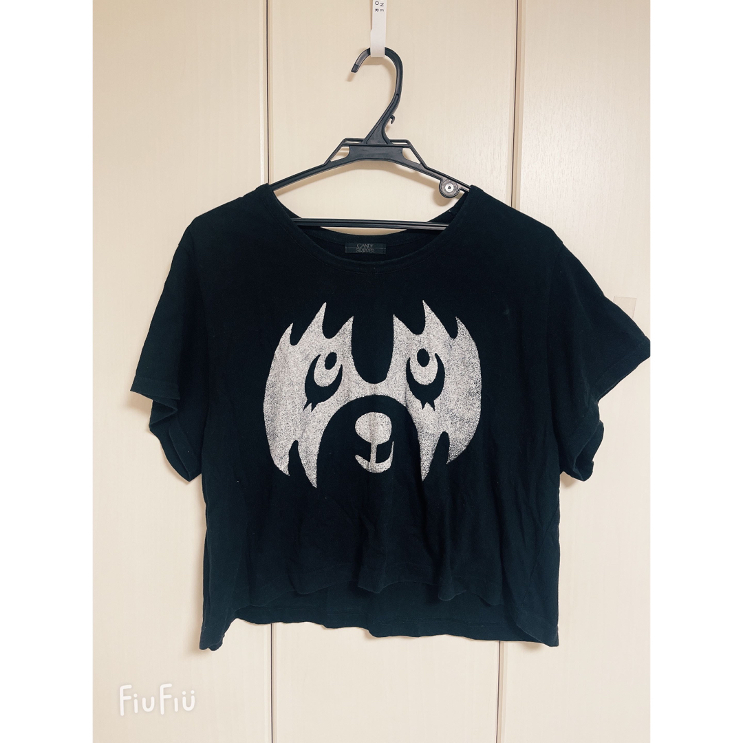 キャンスパ キャンディストリッパー シャツ ブラック ROCK 短めシャツ | フリマアプリ ラクマ