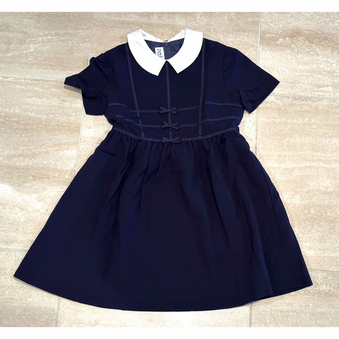 ファミリア　ワンピース　110  現行品　お受験キッズ服女の子用(90cm~)