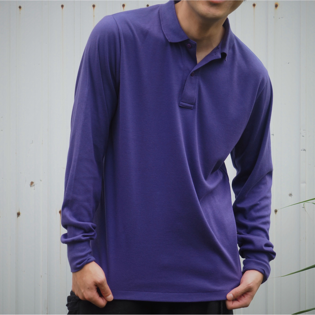 L.L.Bean Purple Polo Shirt68㎝肩幅