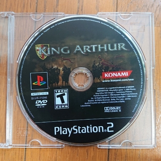 プレイステーション2(PlayStation2)のPS2 海外版 king arthur  キングアーサー(家庭用ゲームソフト)