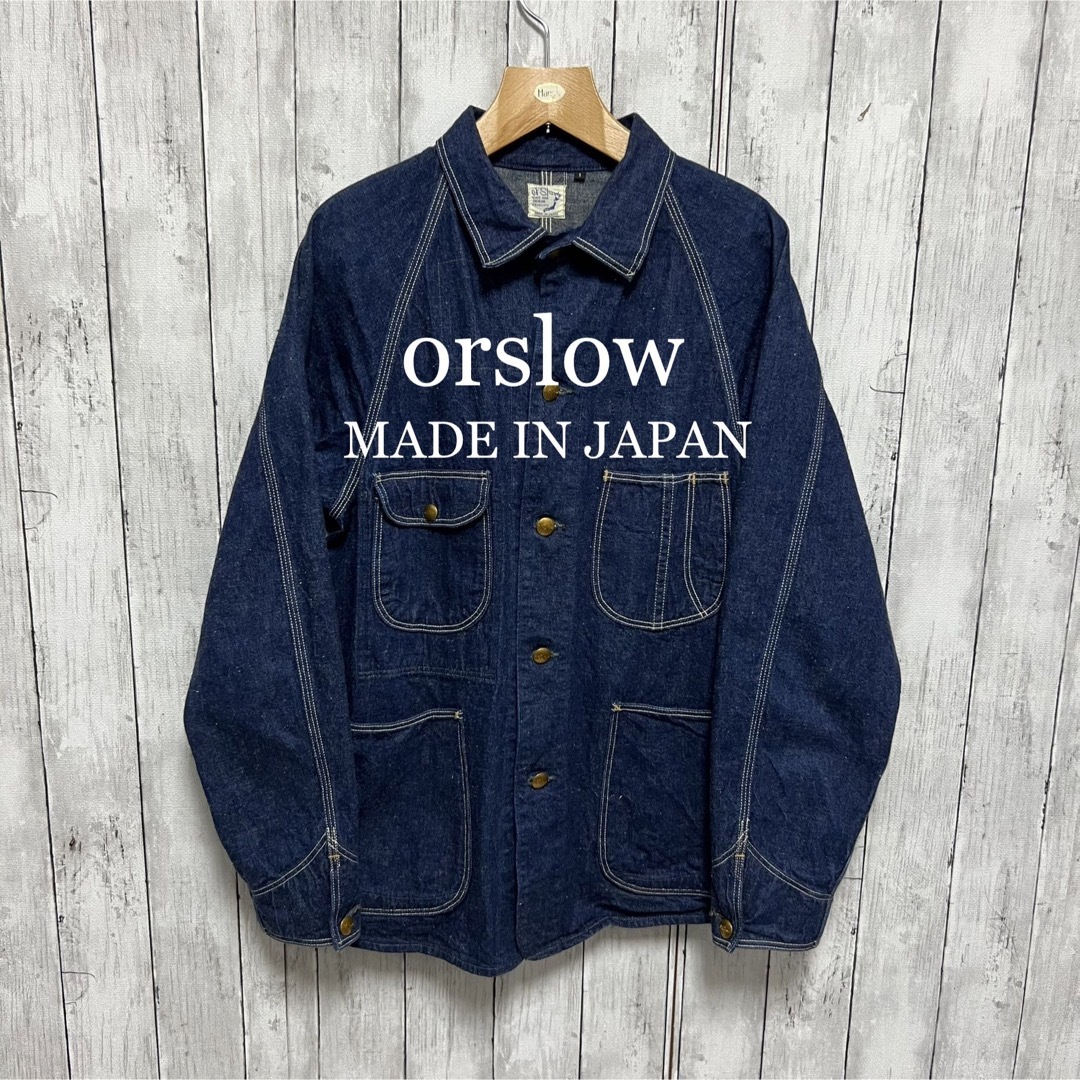 超美品!orslow デニムカバーオール!日本製! | フリマアプリ ラクマ 超美品!orslow デニムカバーオール!日本製! | フリマアプリ ラクマ