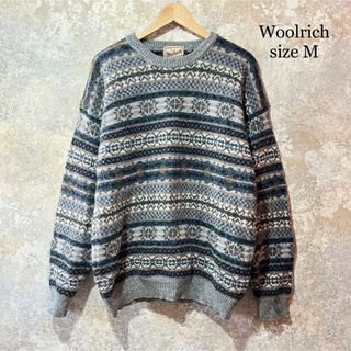 ウールリッチ(WOOLRICH)のWoolrich ウールリッチ 総柄ニット(ニット/セーター)