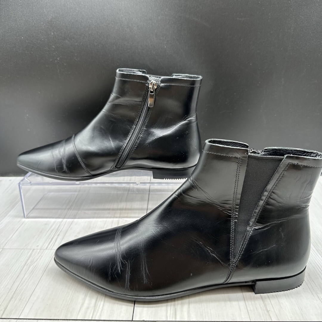 ecco エコー ショートブーツ 37-