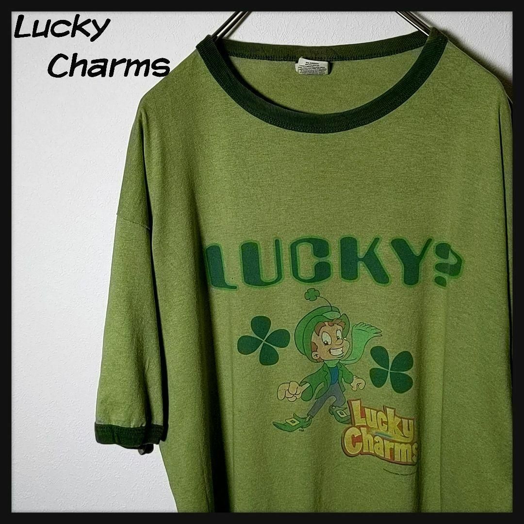 【希少】Lucky Charms ラッキーチャーム Tシャツ リンガーネックT