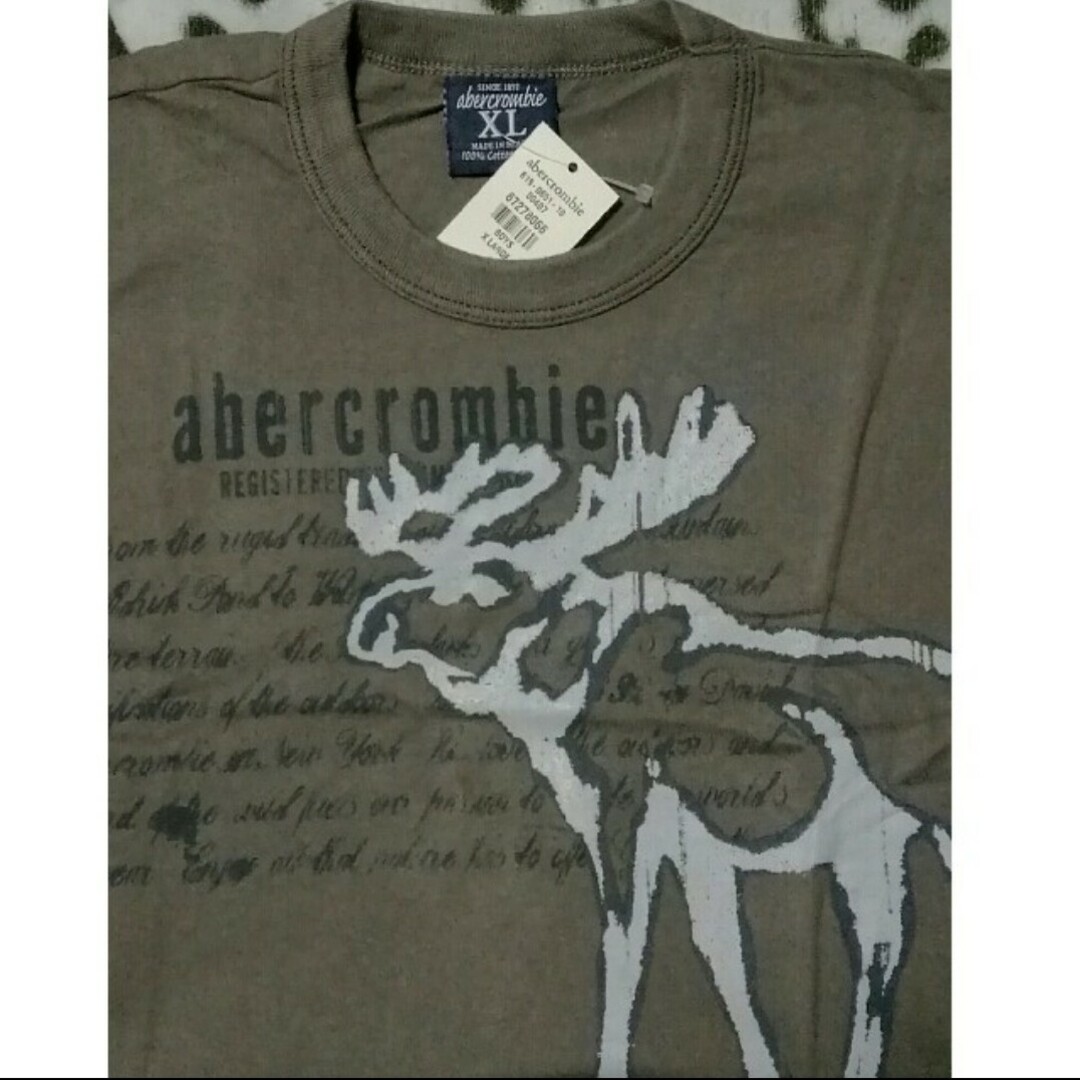 Abercrombie&Fitch(アバクロンビーアンドフィッチ)の新品★アバクロンビー&フィッチ☆Tシャツ★ムース キッズ/ベビー/マタニティのキッズ服男の子用(90cm~)(Tシャツ/カットソー)の商品写真