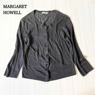 カタログ掲載！Margaret HOWELL リネンコットンシルクカーディガン