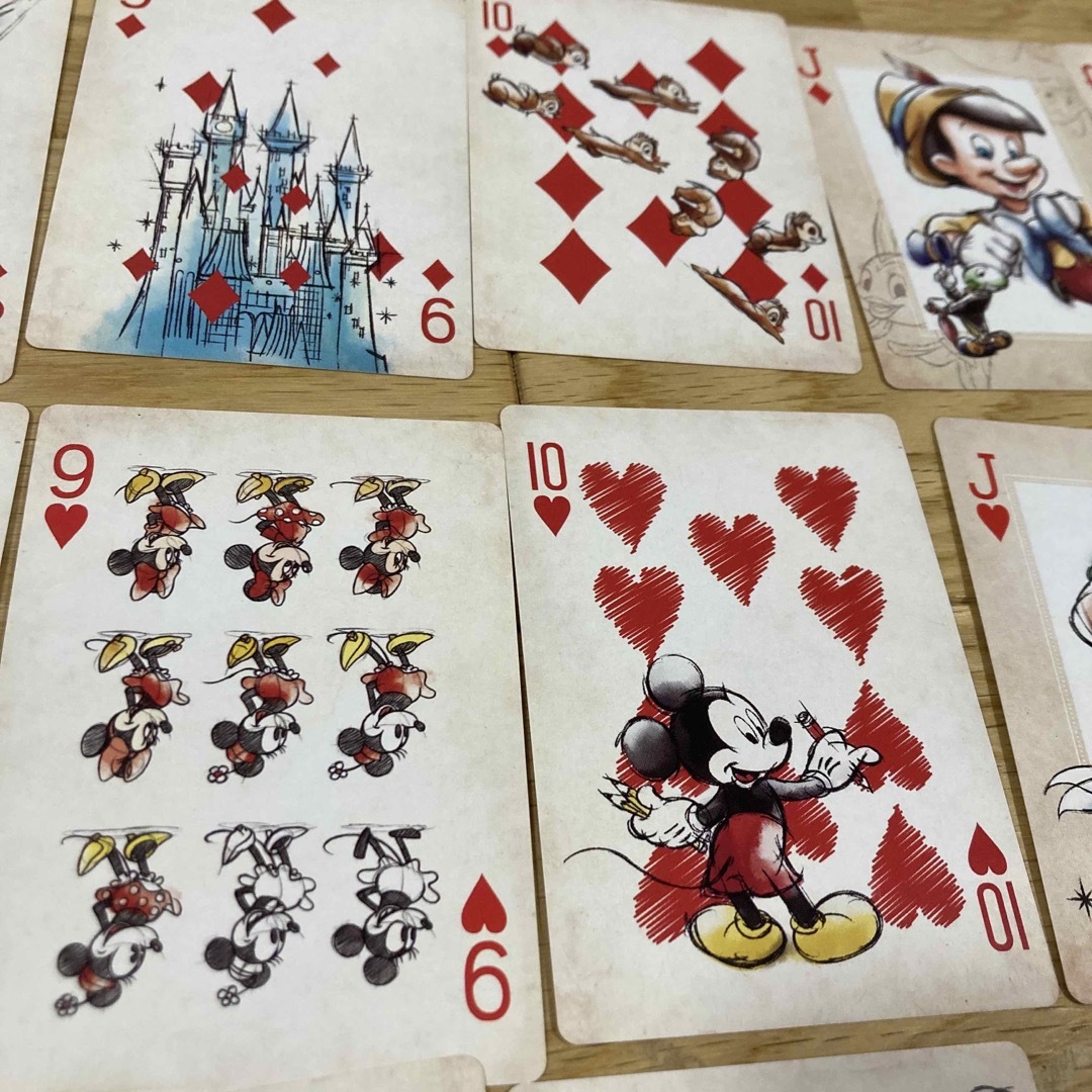 Disney(ディズニー)の一番くじ　ディズニー　トランプ エンタメ/ホビーのテーブルゲーム/ホビー(トランプ/UNO)の商品写真