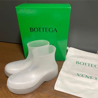 ボッテガヴェネタ(Bottega Veneta)の専用　BOTTEGA VENETA パドルブーツ　クリアラバー　定価99000円(ブーツ)