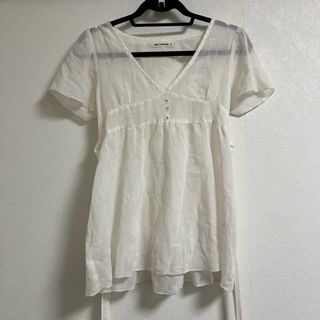 ネイビーナチュラル(navy natural)のnavy natural トップス(シャツ/ブラウス(半袖/袖なし))