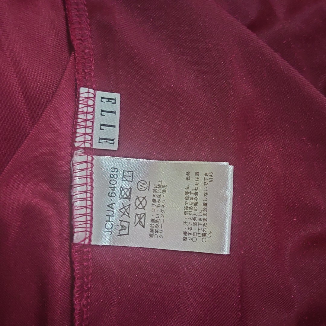 ELLE(エル)のELLE　ロングスカート　ベロア　プリーツ　かわいい　size38 秋冬 レディースのスカート(ロングスカート)の商品写真