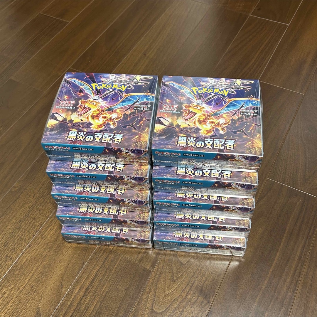 ポケモン - 黒炎の支配者 10BOX 新品•未開封品 シュリンク付きの通販