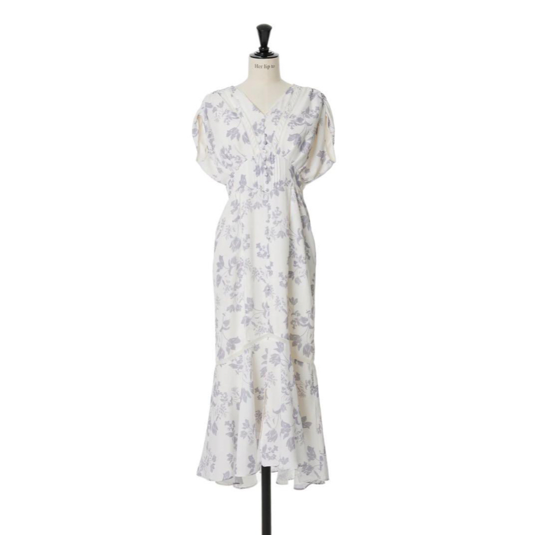 ♡herlipto Royal Garden Floral Dress 1