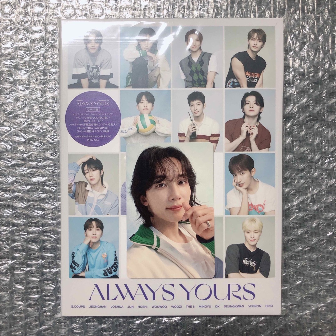 SEVENTEEN - SEVENTEEN セブチ ALWAYS YOURS CARAT盤 CD トレカの通販