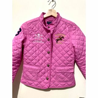 ポロラルフローレン(POLO RALPH LAUREN)の大人も！ポロラルフローレン キッズ　XL ピンク　キルティングジャケット　　　(ジャケット/上着)