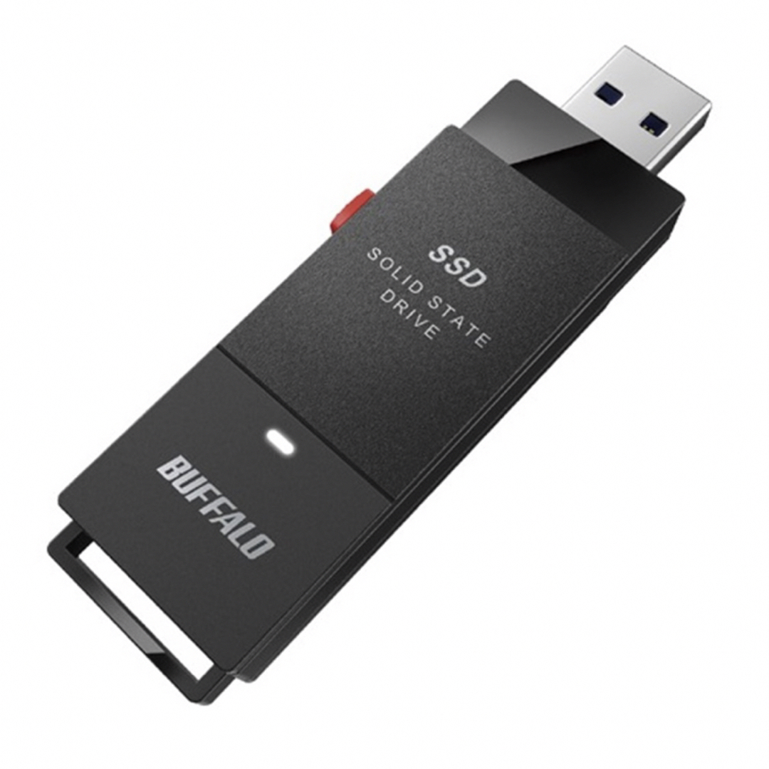 スティック型SSD SSD-PUT1.0U3-BKC ブラック