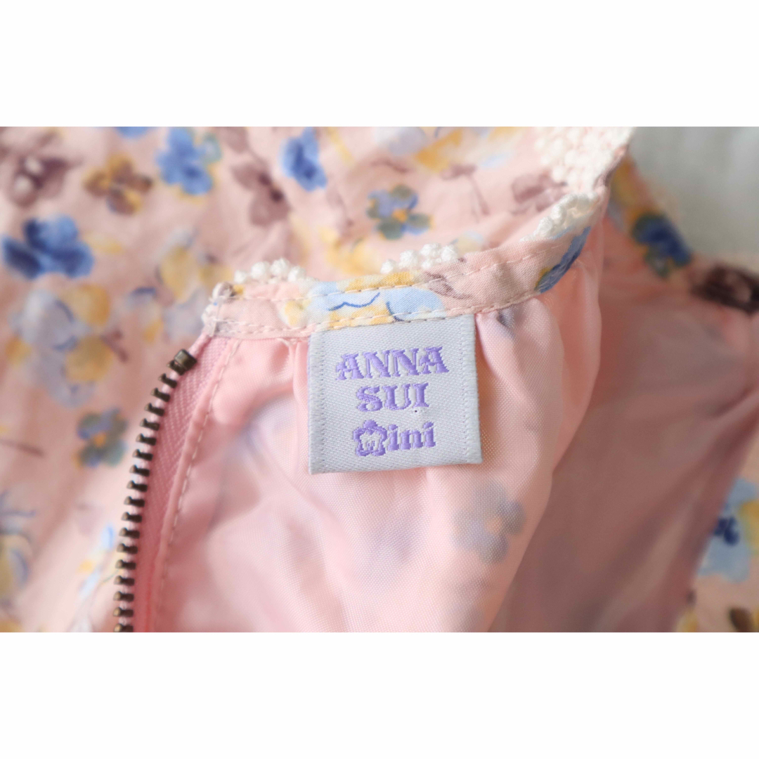 ANNA SUI mini 美品 ANNA SUI MINI アナスイミニ チュニック ワンピース 130の通販 by  kid's_mama_shop｜アナスイミニならラクマ