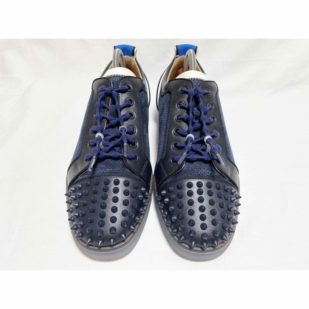 Christian Louboutin(クリスチャンルブタン)の超美品 クリスチャンルブタン スタッズ レザー スエードスニーカー 41 1/2 メンズの靴/シューズ(スニーカー)の商品写真