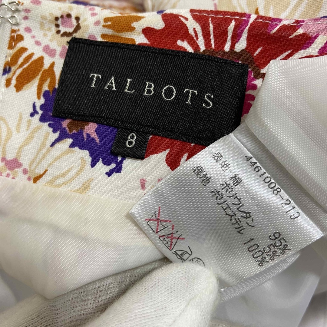 ˚✧₊ TALBOTS タルボット ボタニカル コットンワンピース38cm